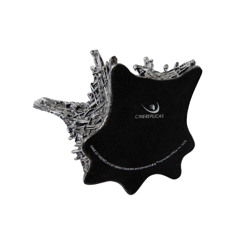 Game of Thrones Iron Throne Magnetic Stand, in display