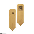 Game of Thrones House Sigil Metal Bookmark Set of 4, close-up detail