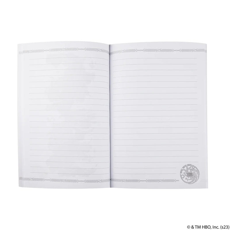 Game of Thrones Targaryen Notebook, rear view