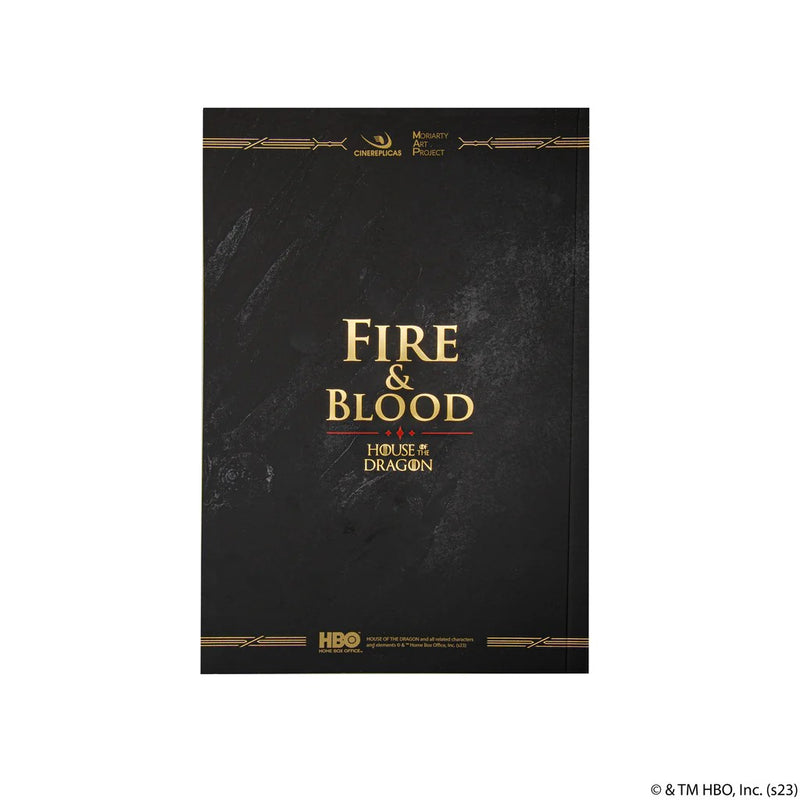 Game of Thrones Targaryen Notebook, close-up detail