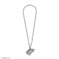 Game of Thrones Stark Direwolf Necklace, close-up detail