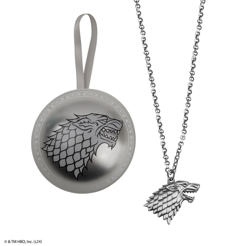 Game of Thrones Stark Direwolf Necklace