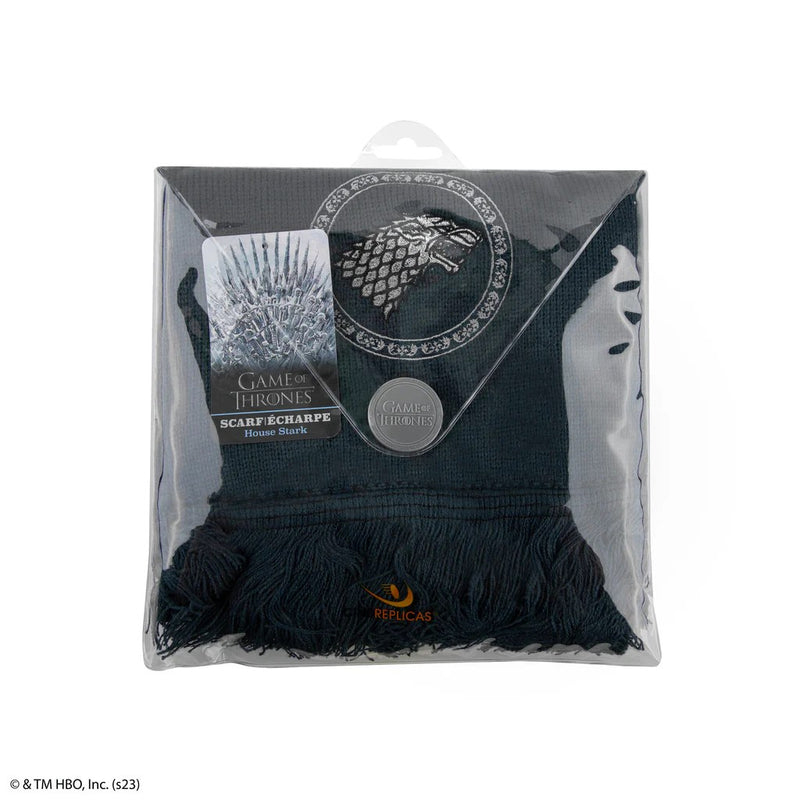Game of Thrones Stark Scarf, packaging shot