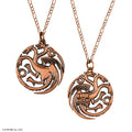 Game of Thrones Targaryen Necklace, rear view