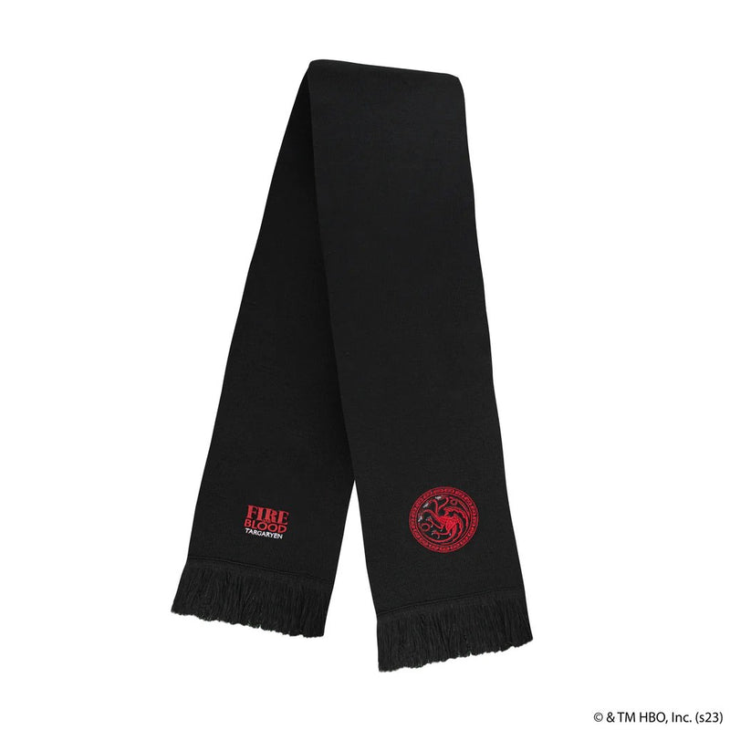 Game of Thrones Targaryen Scarf, close-up detail