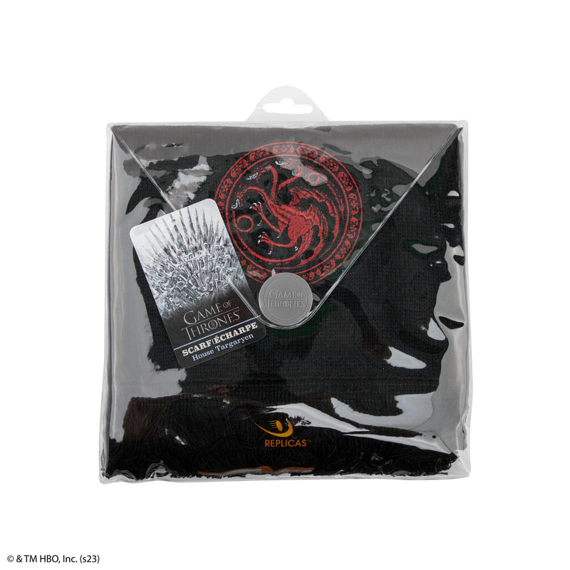 Game of Thrones Targaryen Scarf, packaging shot