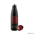 Game of Thrones Targaryen Insulated Water Bottle, side angle