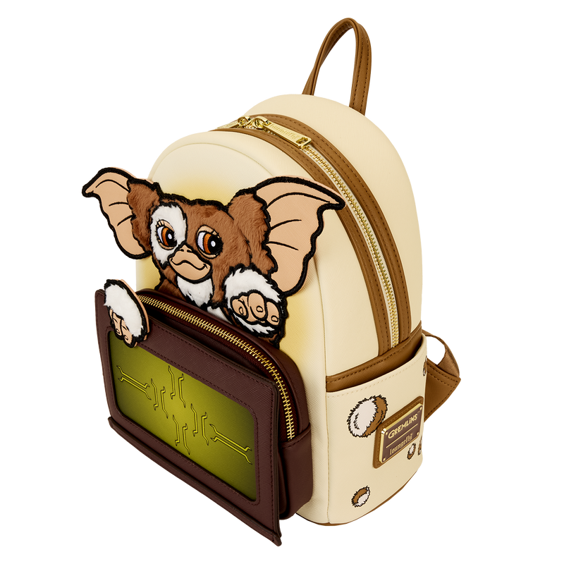 Loungefly - Gremlins 40th Anniversary Gizmo Mogwai Box Mini Backpack back view