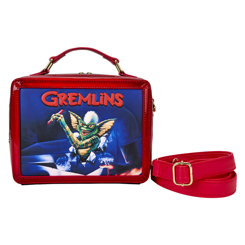 Loungefly - Gremlins 40th Anniversary Vintage Lunchbox Crossbody Bag back view