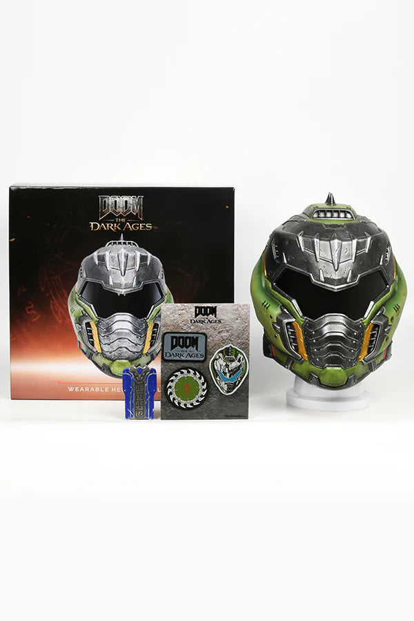 Doom The Dark Ages Doom Slayer 1/1 Scale Wearable Helmet