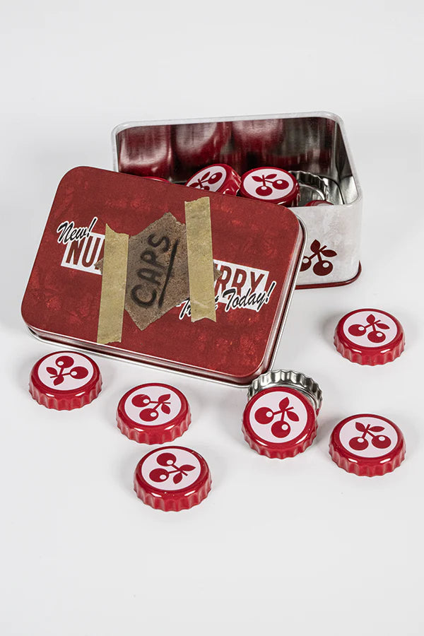 Official Fallout Bottle Cap Series Nuka Cherry WithTin