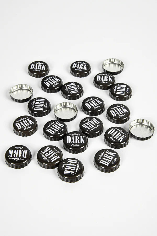 Official Fallout Bottle Cap Series Nuka Cola Dark With Tin