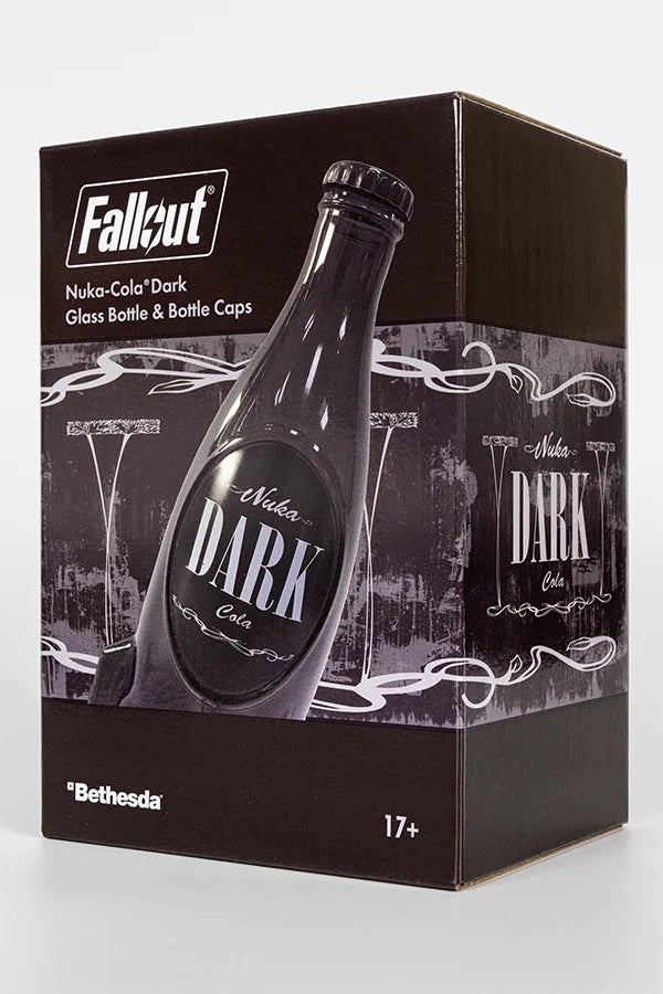 Official Fallout Nuka Cola Dark Glass Bottle & Caps