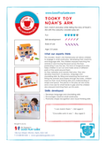 Wooden Noahs Ark Animal Playset for Kids