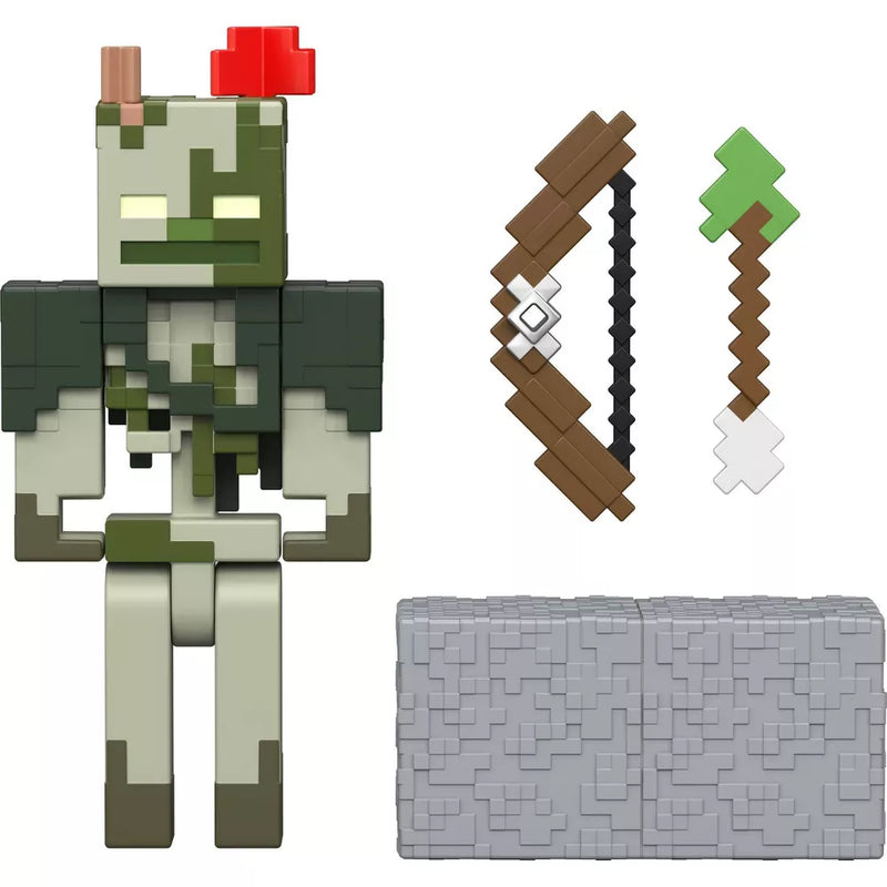 Minecraft - Bogged Redstone 3.25 Core Figure collectible from Mattel