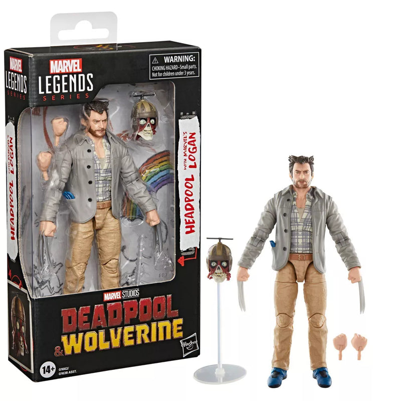 Marvel Legends Series Deadpool & Wolverine Action Figure (Headpool with Marvel's Logan) - Image 3