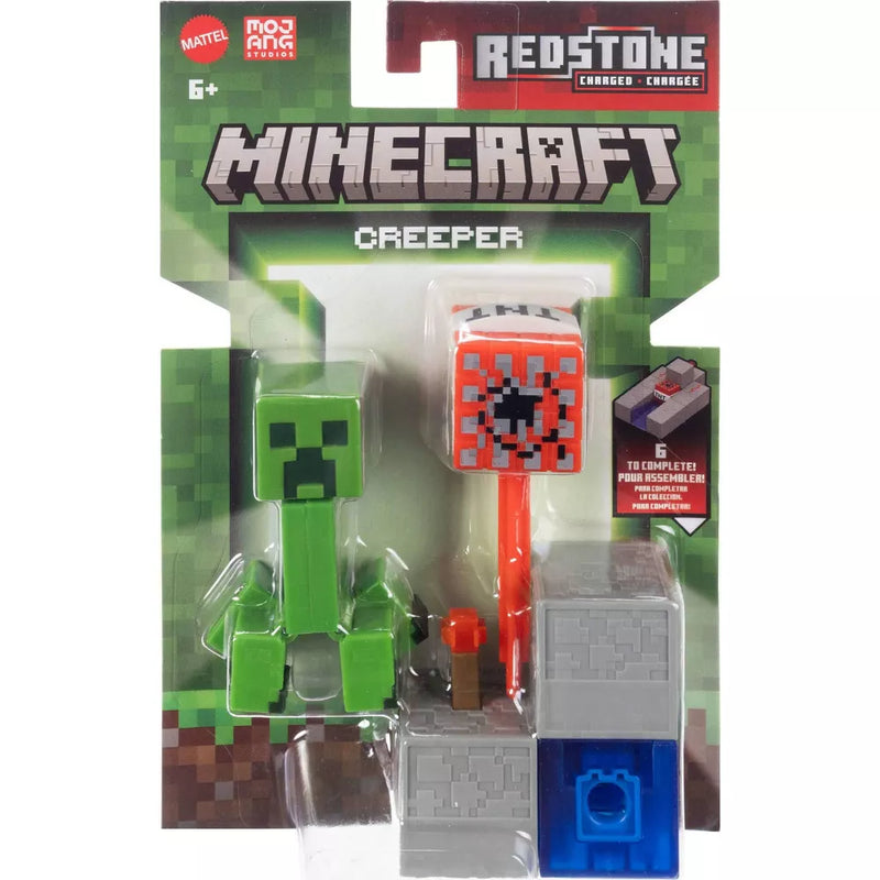 Minecraft Redstone 3.25" Creeper Core Figure