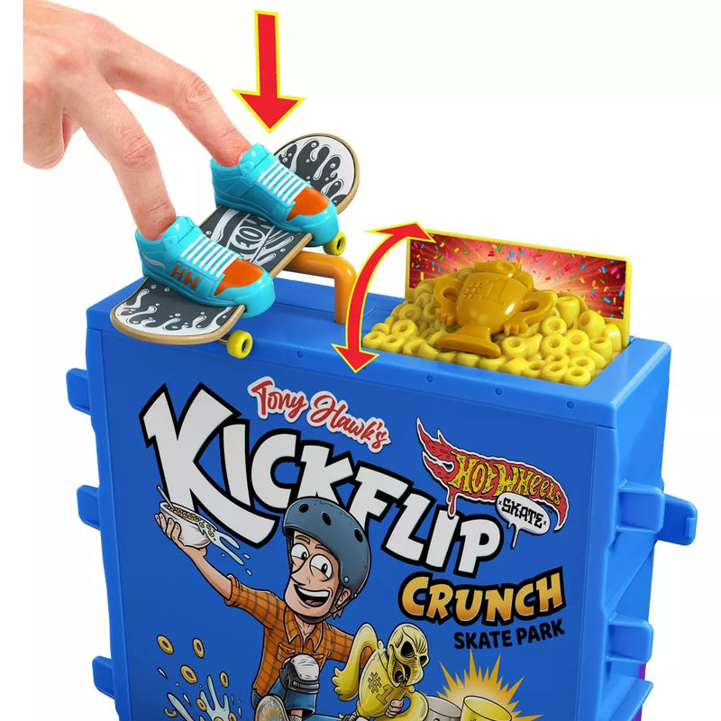 Hot Wheels Skate Tony Hawk Cereal Bowl Fingerboard Playset - Image 4