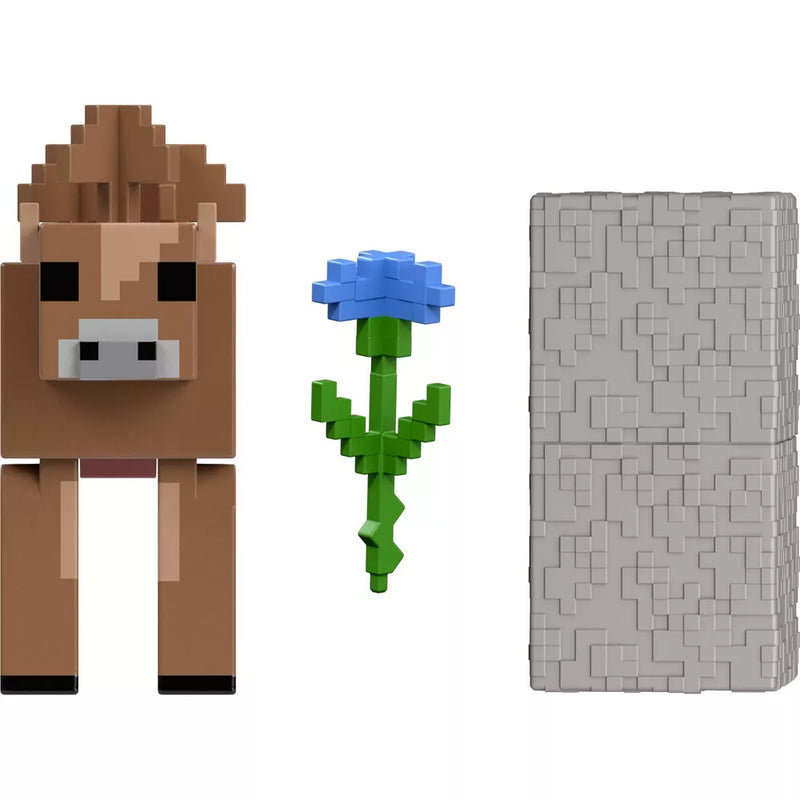 Minecraft Redstone 3.25" Mooshroom Core Figure