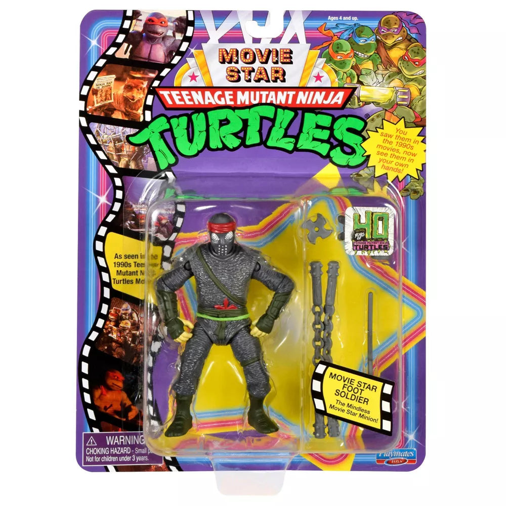 Teenage Mutant Ninja Turtles Movie Star Foot Soldier Figure