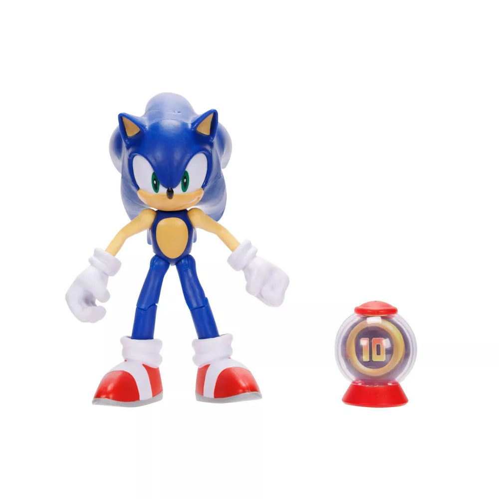 Sonic The Hedgehog Sonic 4" Articulated Action Figure with Accessory
