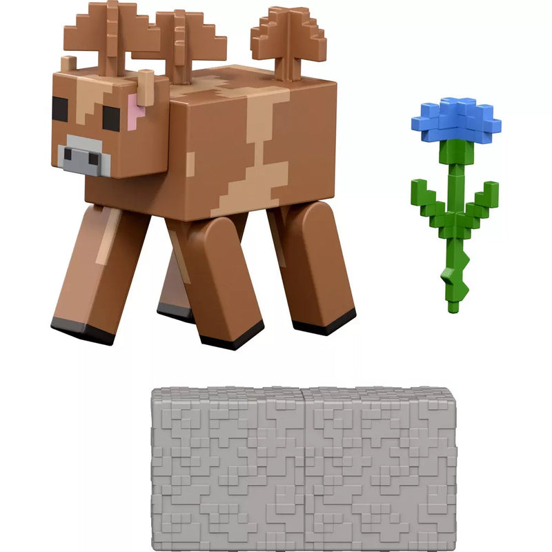 Minecraft Redstone 3.25" Mooshroom Core Figure