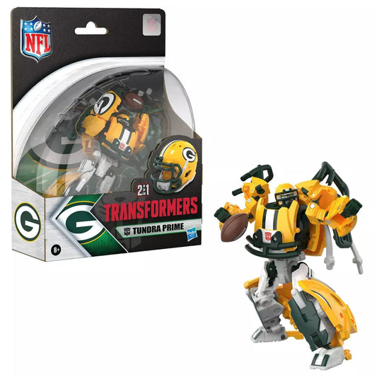 Transformers NFL Green Bay Packers Tundra Prime Action Figure