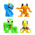 Rainbow Friends Series 2 Collectable Neon Figures (4 Pack) - Image 2