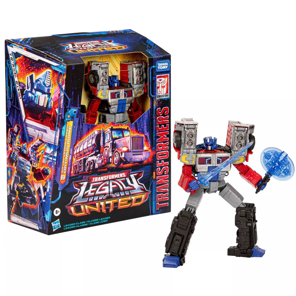 Transformers Generations Legacy United Leader Class G2 Universe Laser Optimus Prime Action Figure