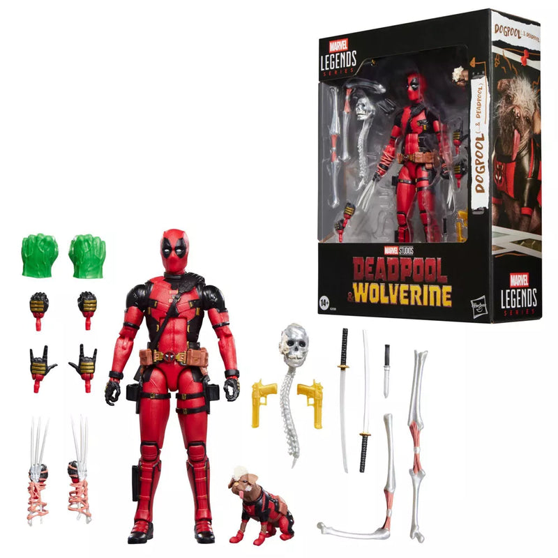 Marvel Legends Series Deadpool & Wolverine Dogpool & Deadpool Action Figure