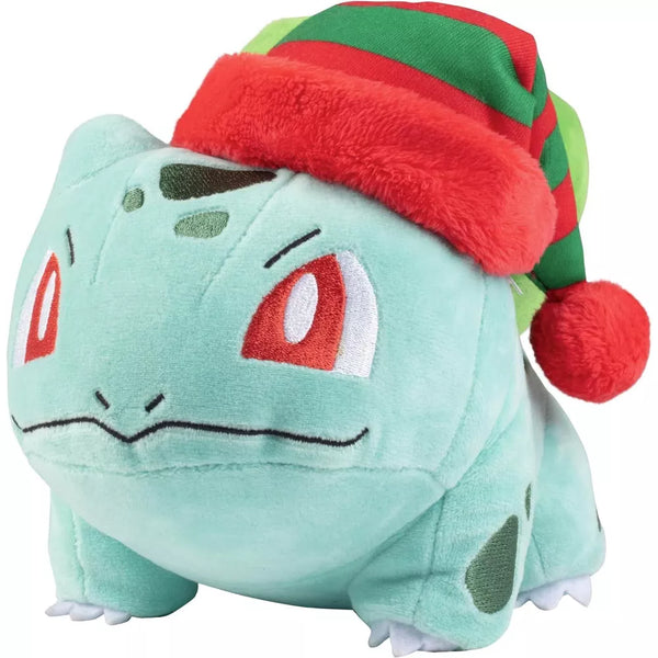 Pokemon - 8" Bulbasaur With Striped Hat Plush