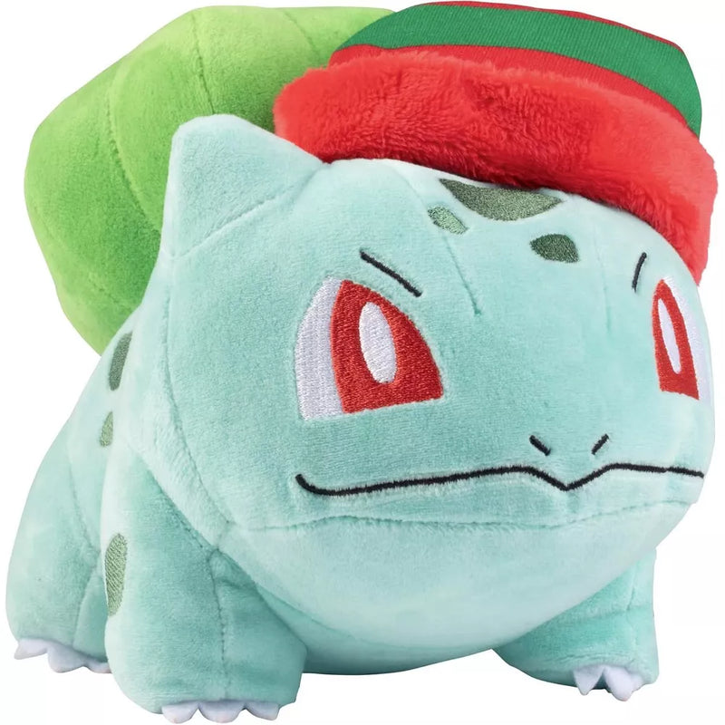 Pokemon - 8" Bulbasaur With Striped Hat Plush