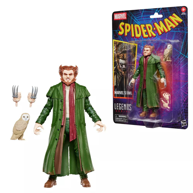 Marvel Legends Retro Owl Action Figure collectible from Hasbro