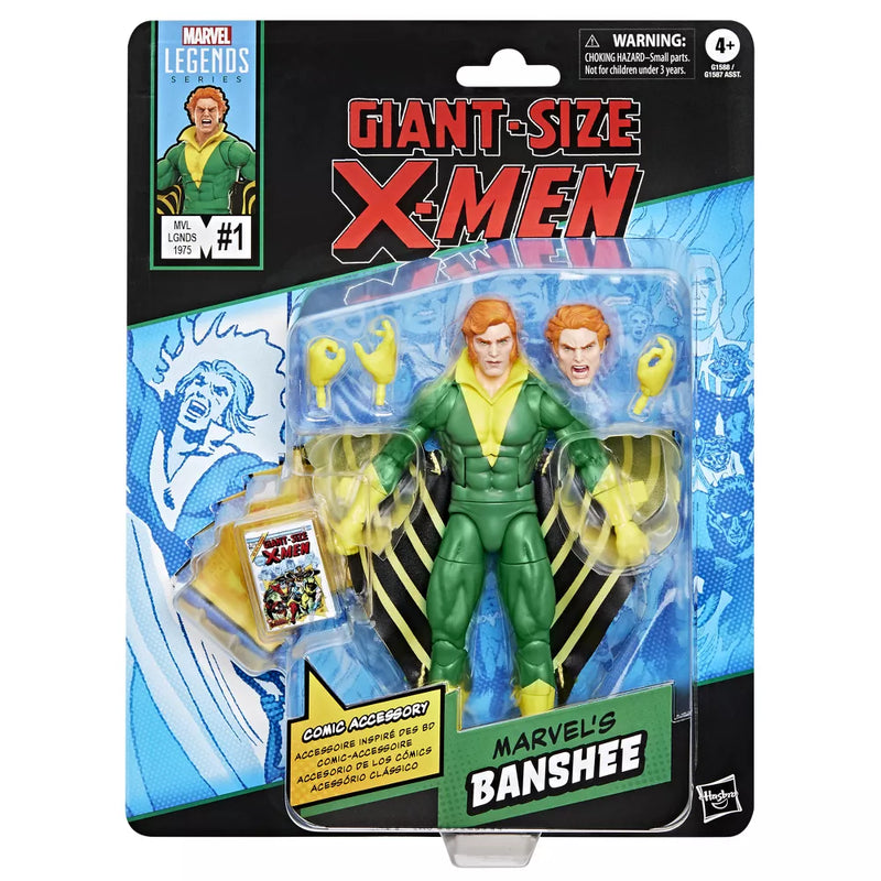Marvel Legends Series Mcomics: Giant Size X Men Banshee Action Figure - Image 3