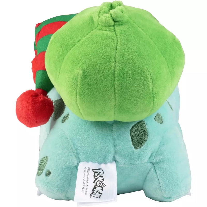 Pokemon - 8" Bulbasaur With Striped Hat Plush