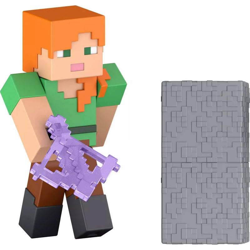 Minecraft Redstone 3.25" Alex Core Figure