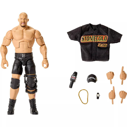 WWE Elite Collection Stone Cold Steve Austin Figure