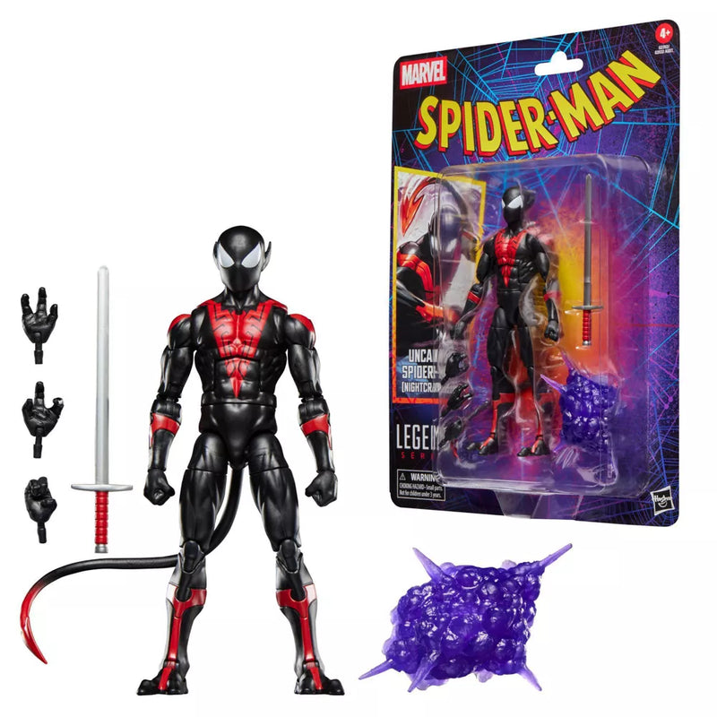 Marvel Legends Retro Uncanny Spiderman Action Figure