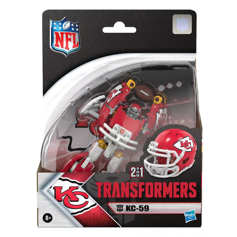 Transformers NFL Kansas City Chiefs KC 59 Action Figure - Image 3