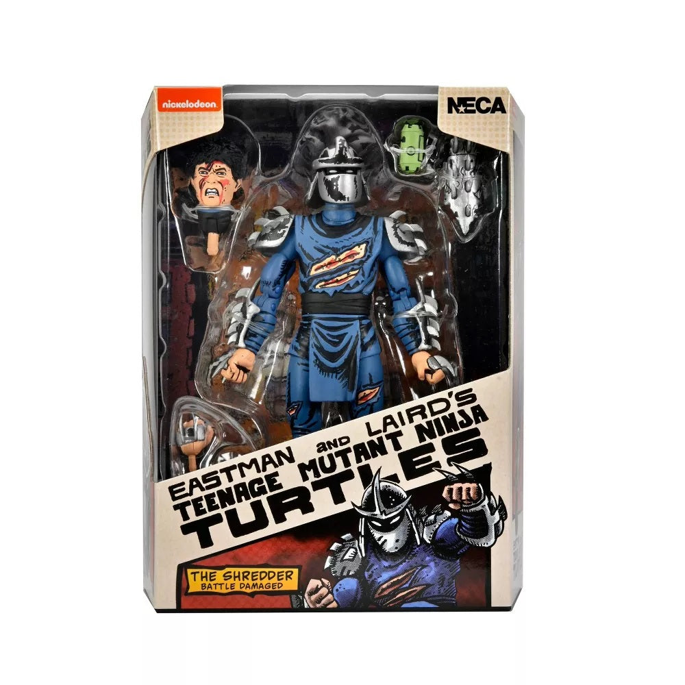 NECA Teenage Mutant Ninja Turtles Mirage Comics Ultimate 7″ Battle Damaged Shredder Action Figure