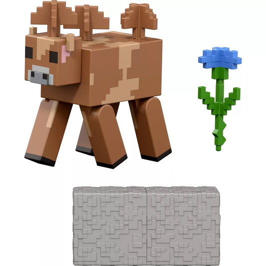 Minecraft Redstone 3.25" Mooshroom Core Figure