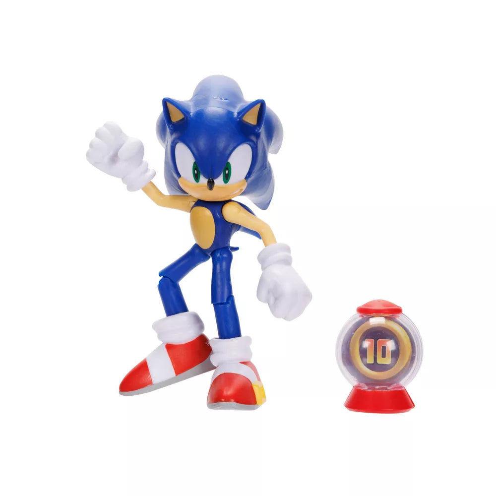 Sonic The Hedgehog Sonic 4" Articulated Action Figure with Accessory