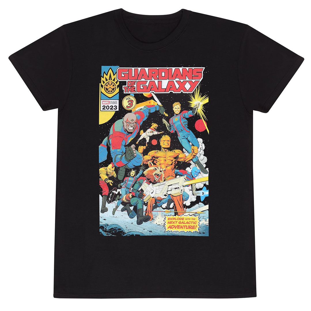 Marvel Guardians Of The Galaxy Vol 3 Comic Cover T-Shirt