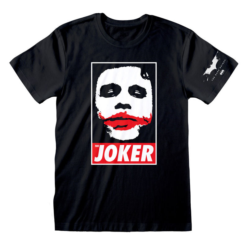 DC The Dark Knight - Poster Style - with sleeve print - T-Shirt