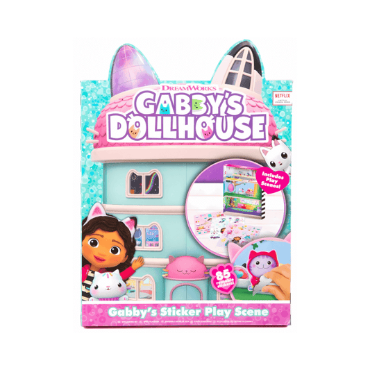 Gabby's Dollhouse Sticker Play Scene collectible from PoundFun