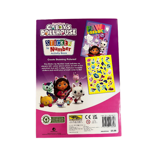 Gabby's Dollhouse Sticker by Numbers, alternate view