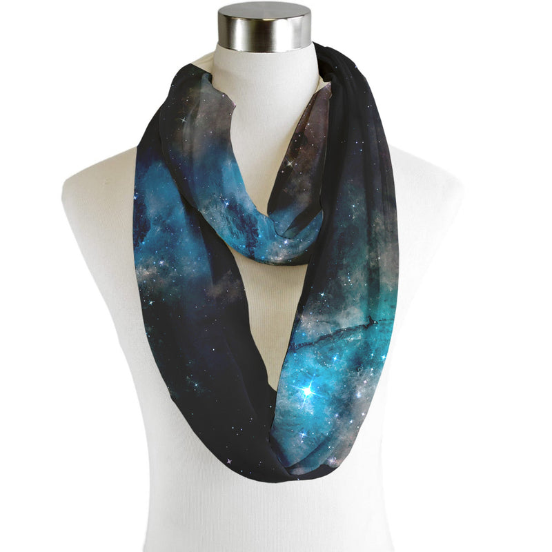Galaxy 5 - Scarf - Infinity - Chiffon collectible from https://britishmade.gifts/