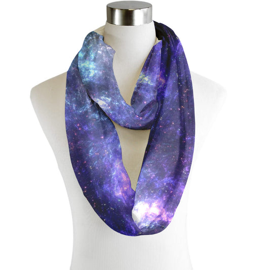 Galaxy 6 - Scarf - Infinity - Chiffon collectible from https://britishmade.gifts/