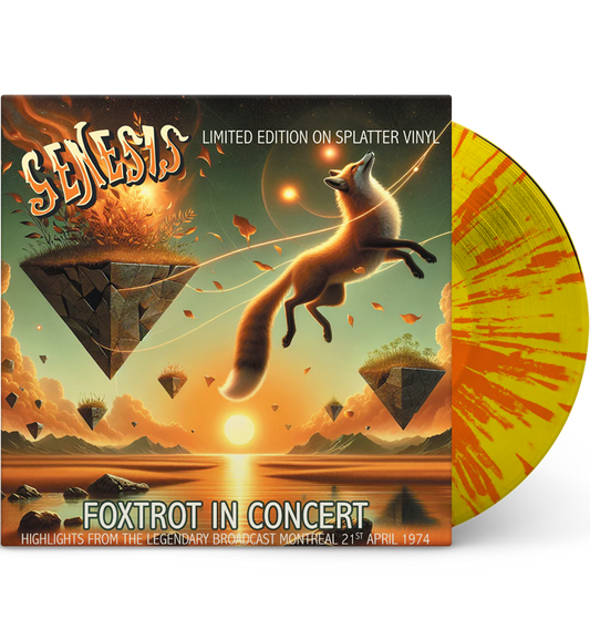 Genesis – Foxtrot in Concert: Live in Montreal, 1974 (Limited Edition 12-Inch Album on Yellow/Orange Splatter Vinyl) colle...