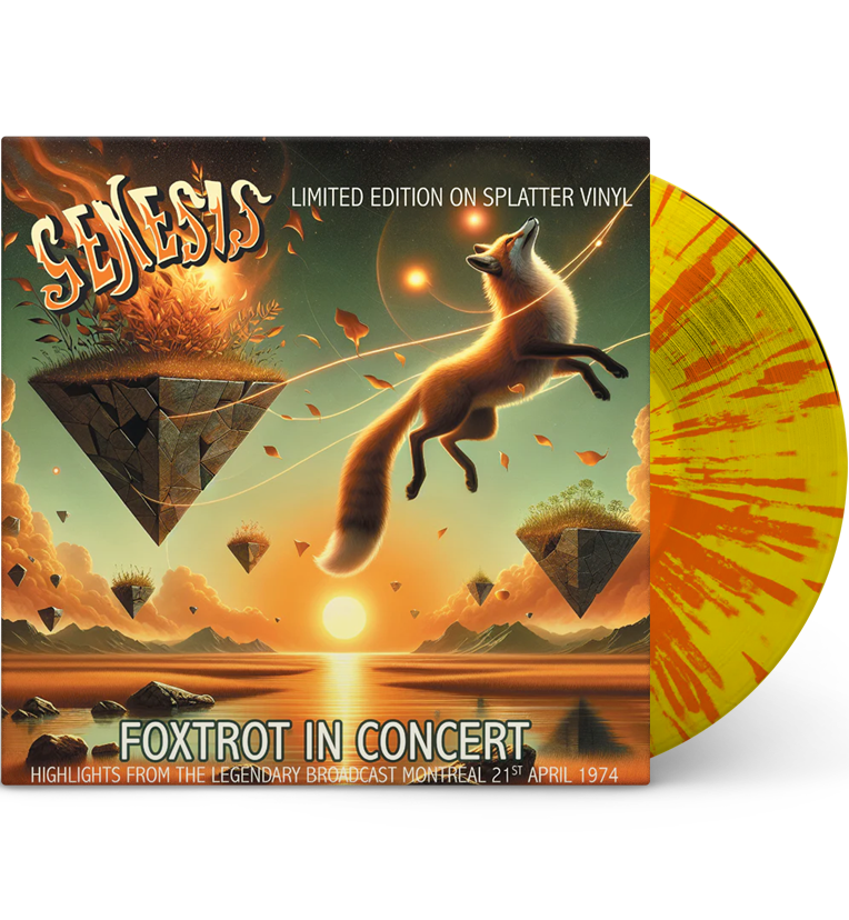 Genesis – Foxtrot in Concert: Live in Montreal, 1974 (Limited Edition 12-Inch Album on Yellow/Orange Splatter Vinyl) colle...